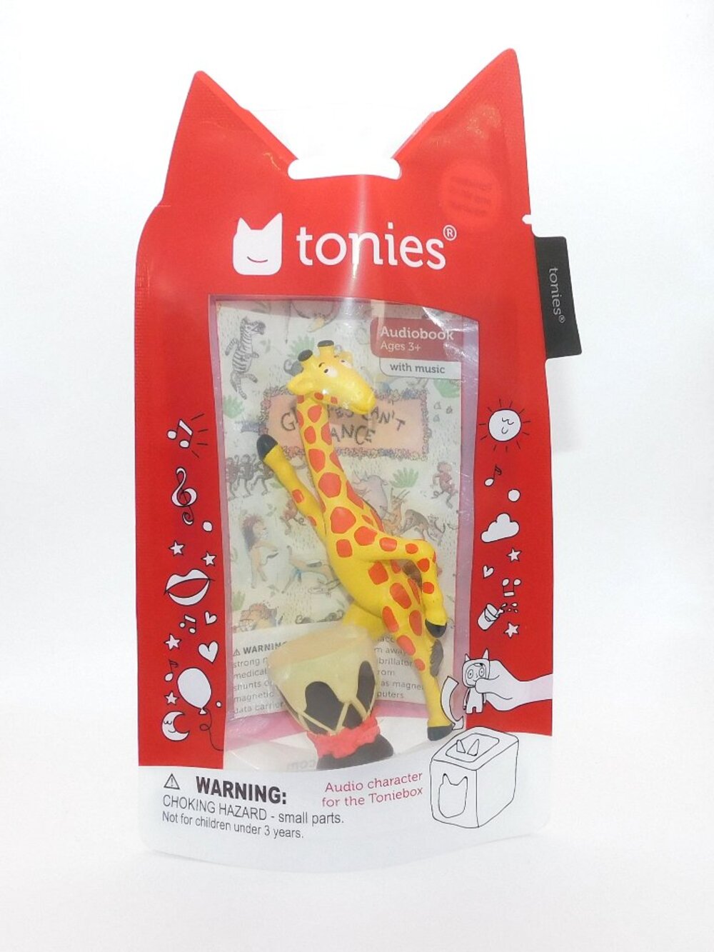 Tonies Giraffes Cant Dance Figurine Gerald  Giraffe Jungle Audiobook Music NEW